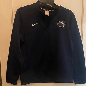 Nike Dark Blue Quarter-Zip Sweatshirt
